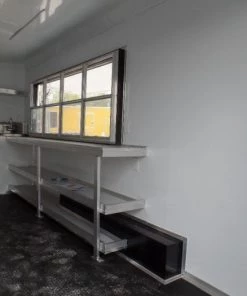 White Concession 8.5' x 16' Food Catering Event Trailer -Cheap Concession Trailers Shop sam 2080 1 1