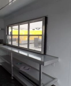 White Concession 8.5' x 16' Food Catering Event Trailer -Cheap Concession Trailers Shop sam 2082 1 1