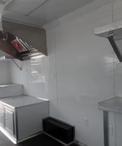 White Concession 8.5' x 16' Food Catering Event Trailer -Cheap Concession Trailers Shop sam 2084 1 1