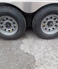 8.5' x 14' Concession Trailer Silver Food Event Catering -Cheap Concession Trailers Shop sam 2085 1