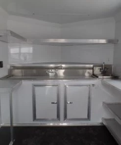 White Concession 8.5' x 16' Food Catering Event Trailer -Cheap Concession Trailers Shop sam 2085 1 1
