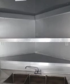 8.5' x 22' Concession Trailer Silver BBQ Event Catering -Cheap Concession Trailers Shop sam 2120 1