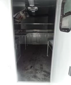 8.5' x 22' Concession Trailer Silver BBQ Event Catering -Cheap Concession Trailers Shop sam 2128 1