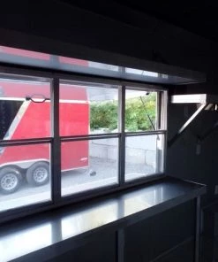 8.5' x 24' Concession Food Trailer Black Event Catering -Cheap Concession Trailers Shop sam 2152