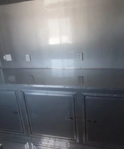 8.5' x 24' Concession Trailer White BBQ Event Catering -Cheap Concession Trailers Shop sam 2195