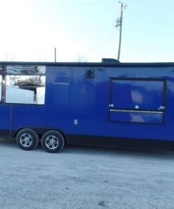 8.5' x 24' Cobalt Blue Concession Food Trailer With Appliances 29 8.5' x 24' Cobalt Blue Concession Food Trailer With Appliances -Cheap Concession Trailers Shop sam 2197 1