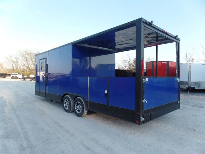8.5' x 24' Cobalt Blue Concession Food Trailer With Appliances 19 8.5' x 24' Cobalt Blue Concession Food Trailer With Appliances - Image 19