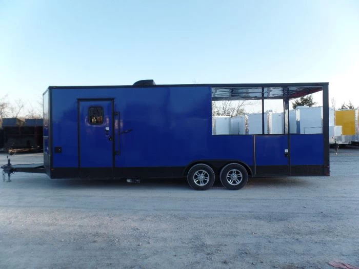 8.5' x 24' Cobalt Blue Concession Food Trailer With Appliances 11 8.5' x 24' Cobalt Blue Concession Food Trailer With Appliances - Image 11