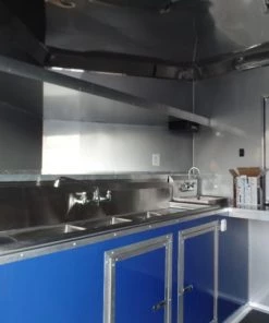8.5' x 24' Cobalt Blue Concession Food Trailer With Appliances 35 8.5' x 24' Cobalt Blue Concession Food Trailer With Appliances -Cheap Concession Trailers Shop sam 2207