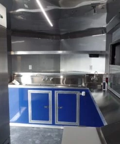 8.5' x 24' Cobalt Blue Concession Food Trailer With Appliances 42 8.5' x 24' Cobalt Blue Concession Food Trailer With Appliances -Cheap Concession Trailers Shop sam 2213
