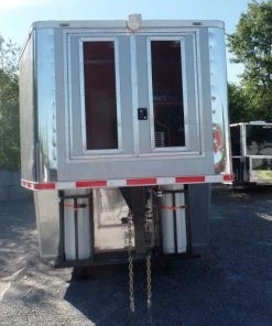 8.5' x 47' Concession Food Trailer Silver Frost Event Catering -Cheap Concession Trailers Shop sam 2262 1