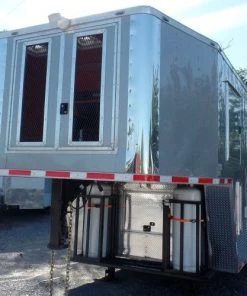 8.5' x 47' Concession Food Trailer Silver Frost With Appliances 69 8.5' x 47' Concession Food Trailer Silver Frost With Appliances -Cheap Concession Trailers Shop sam 2265