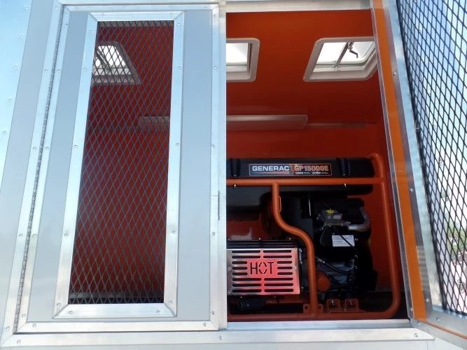 8.5' x 47' Concession Food Trailer Silver Frost With Appliances 33 8.5' x 47' Concession Food Trailer Silver Frost With Appliances - Image 33