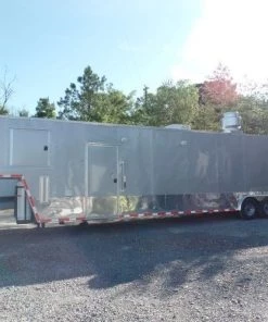 8.5' x 47' Concession Food Trailer Silver Frost Event Catering -Cheap Concession Trailers Shop sam 2270 1