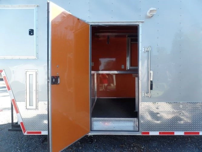 8.5' x 47' Concession Food Trailer Silver Frost With Appliances 18 8.5' x 47' Concession Food Trailer Silver Frost With Appliances - Image 18