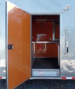 8.5' x 47' Concession Food Trailer Silver Frost Event Catering -Cheap Concession Trailers Shop sam 2271 1
