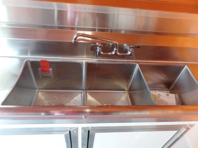 8.5' x 47' Concession Food Trailer Silver Frost With Appliances 32 8.5' x 47' Concession Food Trailer Silver Frost With Appliances - Image 32