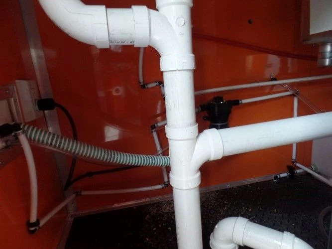 8.5' x 47' Concession Food Trailer Silver Frost With Appliances 6 8.5' x 47' Concession Food Trailer Silver Frost With Appliances - Image 6