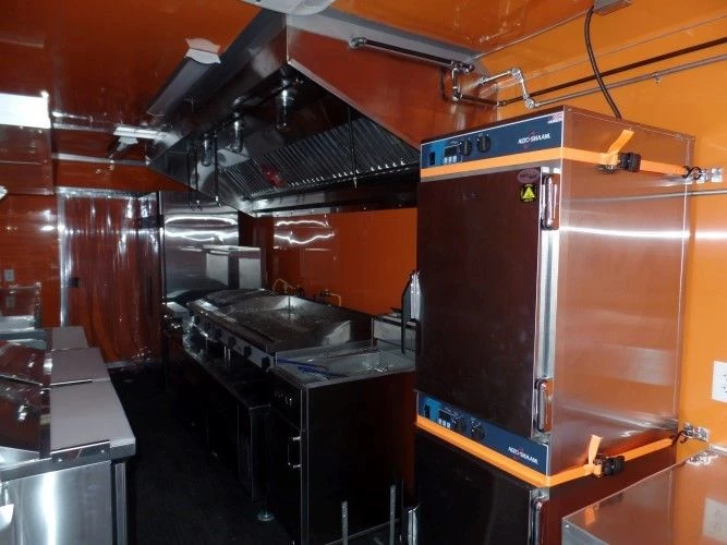 8.5' x 47' Concession Food Trailer Silver Frost With Appliances 24 8.5' x 47' Concession Food Trailer Silver Frost With Appliances - Image 24