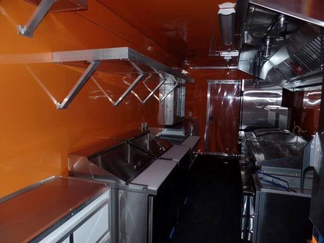 8.5' x 47' Concession Food Trailer Silver Frost With Appliances 42 8.5' x 47' Concession Food Trailer Silver Frost With Appliances - Image 42