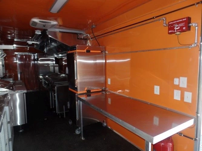 8.5' x 47' Concession Food Trailer Silver Frost With Appliances 9 8.5' x 47' Concession Food Trailer Silver Frost With Appliances - Image 9