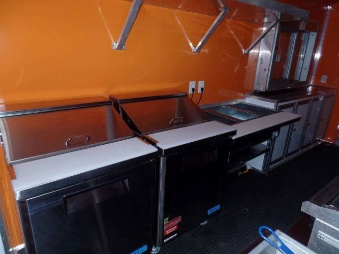 8.5' x 47' Concession Food Trailer Silver Frost With Appliances 17 8.5' x 47' Concession Food Trailer Silver Frost With Appliances - Image 17