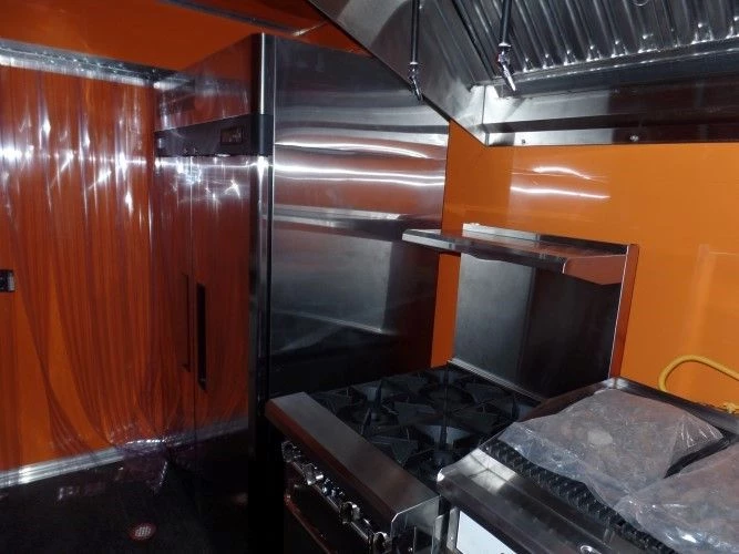 8.5' x 47' Concession Food Trailer Silver Frost With Appliances 12 8.5' x 47' Concession Food Trailer Silver Frost With Appliances - Image 12