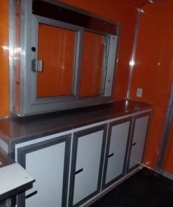 8.5' x 47' Concession Food Trailer Silver Frost With Appliances 56 8.5' x 47' Concession Food Trailer Silver Frost With Appliances -Cheap Concession Trailers Shop sam 2286