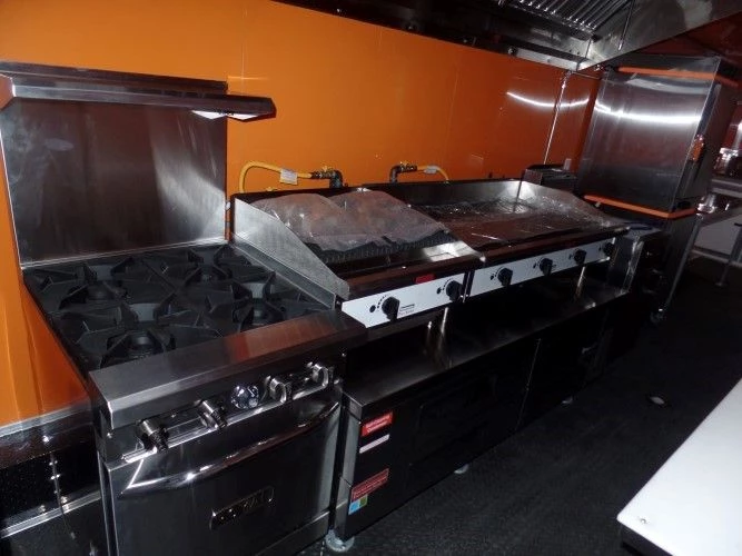 8.5' x 47' Concession Food Trailer Silver Frost With Appliances 40 8.5' x 47' Concession Food Trailer Silver Frost With Appliances - Image 40