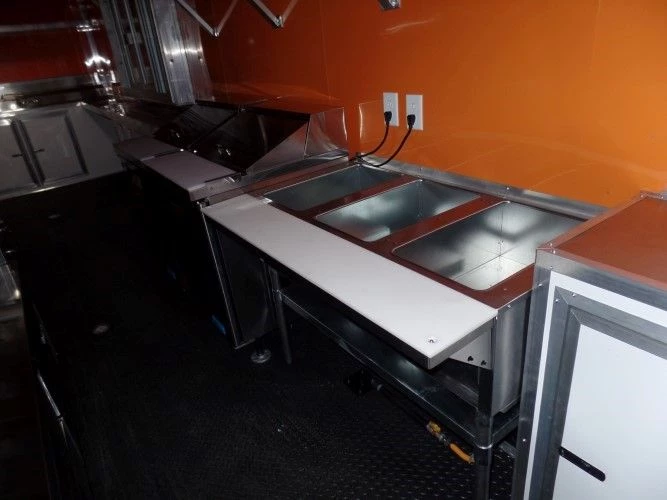 8.5' x 47' Concession Food Trailer Silver Frost With Appliances 8 8.5' x 47' Concession Food Trailer Silver Frost With Appliances - Image 8