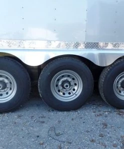 8.5' x 47' Concession Food Trailer Silver Frost With Appliances 50 8.5' x 47' Concession Food Trailer Silver Frost With Appliances -Cheap Concession Trailers Shop sam 2292