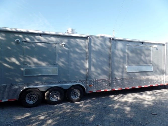 8.5' x 47' Concession Food Trailer Silver Frost With Appliances 20 8.5' x 47' Concession Food Trailer Silver Frost With Appliances - Image 20