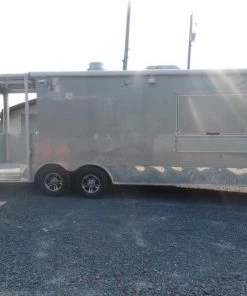 8.5' x 24' Concession Trailer Silver Frost BBQ Event Catering 74 8.5' x 24' Concession Trailer Silver Frost BBQ Event Catering -Cheap Concession Trailers Shop sam 2307