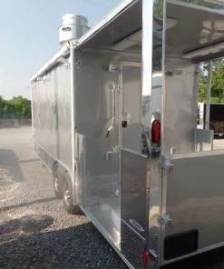 8.5' x 24' Concession Trailer Silver Frost BBQ Event Catering 95 8.5' x 24' Concession Trailer Silver Frost BBQ Event Catering -Cheap Concession Trailers Shop sam 2310
