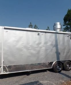 8.5' x 24' Concession Trailer Silver Frost BBQ Event Catering 56 8.5' x 24' Concession Trailer Silver Frost BBQ Event Catering -Cheap Concession Trailers Shop sam 2311