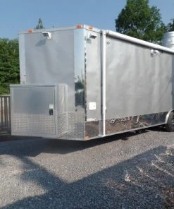 8.5' x 24' Concession Trailer Silver Frost BBQ Event Catering 76 8.5' x 24' Concession Trailer Silver Frost BBQ Event Catering -Cheap Concession Trailers Shop sam 2312