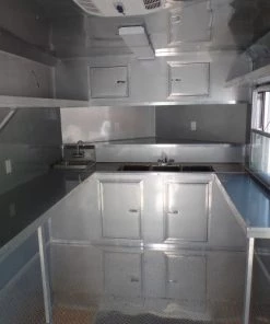 8.5' x 24' Concession Trailer Silver Frost BBQ Event Catering 84 8.5' x 24' Concession Trailer Silver Frost BBQ Event Catering -Cheap Concession Trailers Shop sam 2319