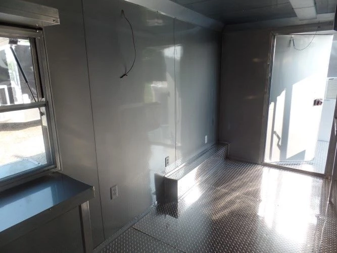 8.5' x 24' Concession Trailer Silver Frost BBQ Event Catering 36 8.5' x 24' Concession Trailer Silver Frost BBQ Event Catering - Image 36