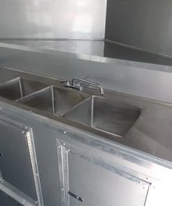 8.5' x 16' Concession Food Trailer White Event Catering -Cheap Concession Trailers Shop sam 2338