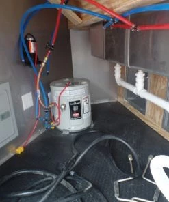 8.5' x 16' Concession Food Trailer White Event Catering -Cheap Concession Trailers Shop sam 2344