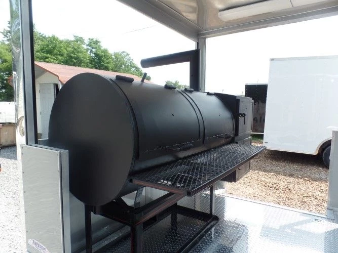 8.5' x 24' Concession Trailer Silver Frost BBQ Event Catering 33 8.5' x 24' Concession Trailer Silver Frost BBQ Event Catering - Image 33