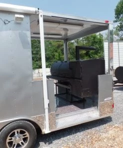 8.5' x 24' Concession Trailer Silver Frost BBQ Event Catering 87 8.5' x 24' Concession Trailer Silver Frost BBQ Event Catering -Cheap Concession Trailers Shop sam 2352