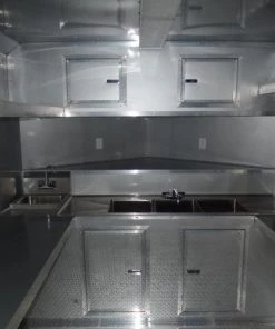 8.5' x 24' Concession Trailer Silver Frost BBQ Event Catering 60 8.5' x 24' Concession Trailer Silver Frost BBQ Event Catering -Cheap Concession Trailers Shop sam 2358