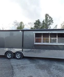 8.5' x 24' Concession Food Catering Trailer With Appliances -Cheap Concession Trailers Shop sam 2362 1