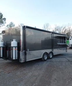 8.5' x 24' Concession Food Catering Trailer With Appliances -Cheap Concession Trailers Shop sam 2363 1