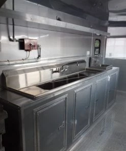 8.5' x 24' Concession Food Catering Trailer With Appliances -Cheap Concession Trailers Shop sam 2380 1