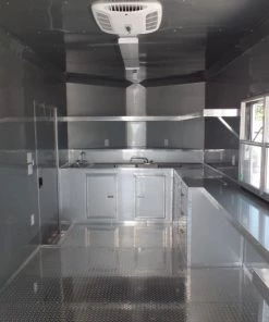 8.5' x 28' Concession Food Trailer Red Event Catering 20 8.5' x 28' Concession Food Trailer Red Event Catering -Cheap Concession Trailers Shop sam 2381