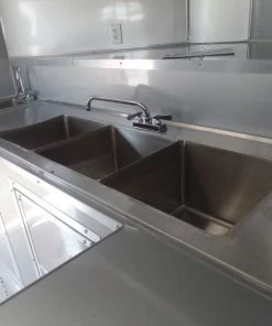 8.5' x 28' Concession Food Trailer Red Event Catering 28 8.5' x 28' Concession Food Trailer Red Event Catering -Cheap Concession Trailers Shop sam 2382