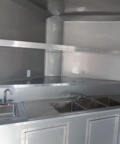 8.5' x 28' Concession Food Trailer Red Event Catering 21 8.5' x 28' Concession Food Trailer Red Event Catering -Cheap Concession Trailers Shop sam 2383