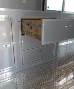 8.5' x 28' Concession Food Trailer Red Event Catering 29 8.5' x 28' Concession Food Trailer Red Event Catering -Cheap Concession Trailers Shop sam 2386